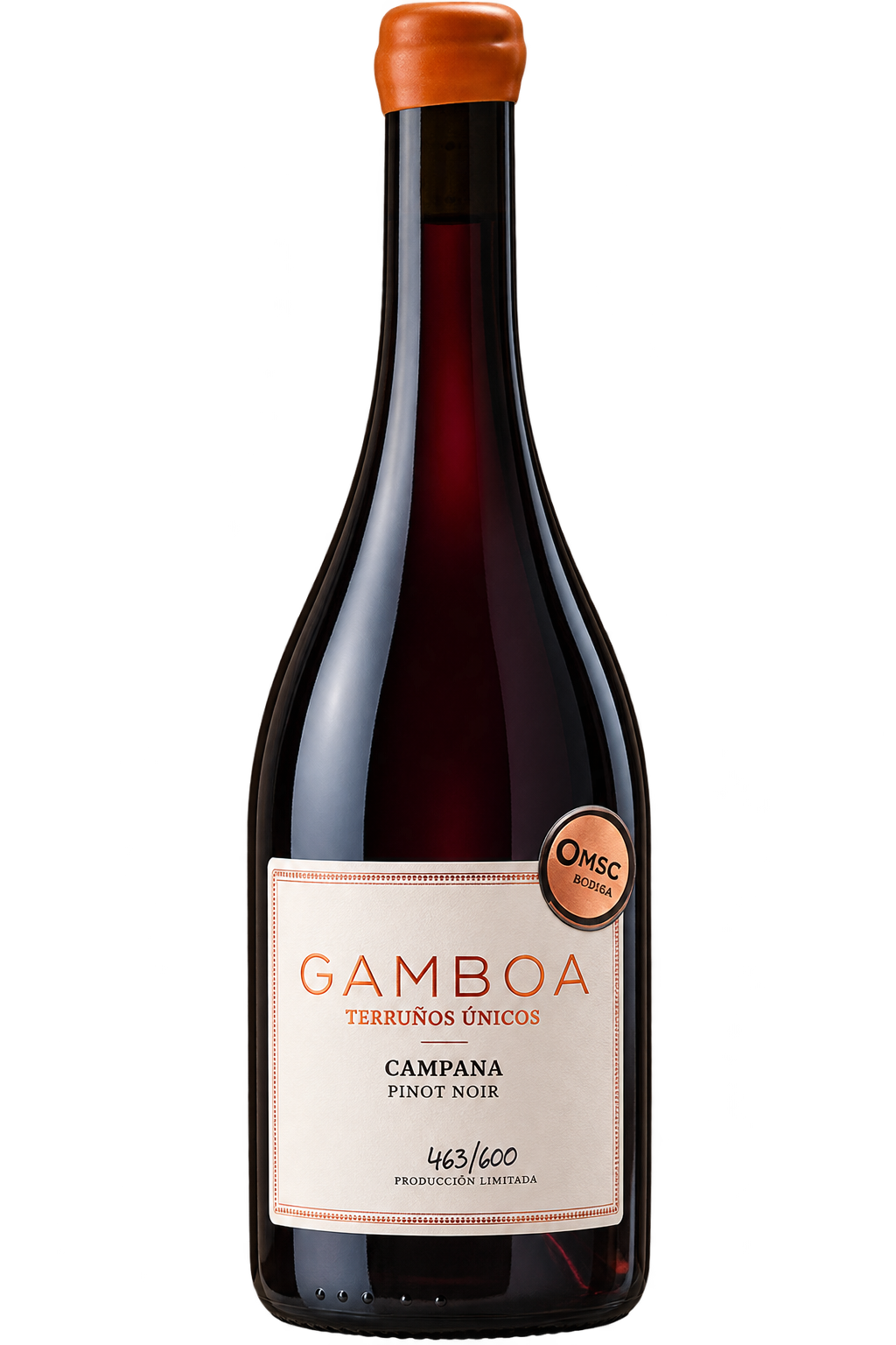 Vino Pinot Noir de Gamboa - Viñas & Bodega