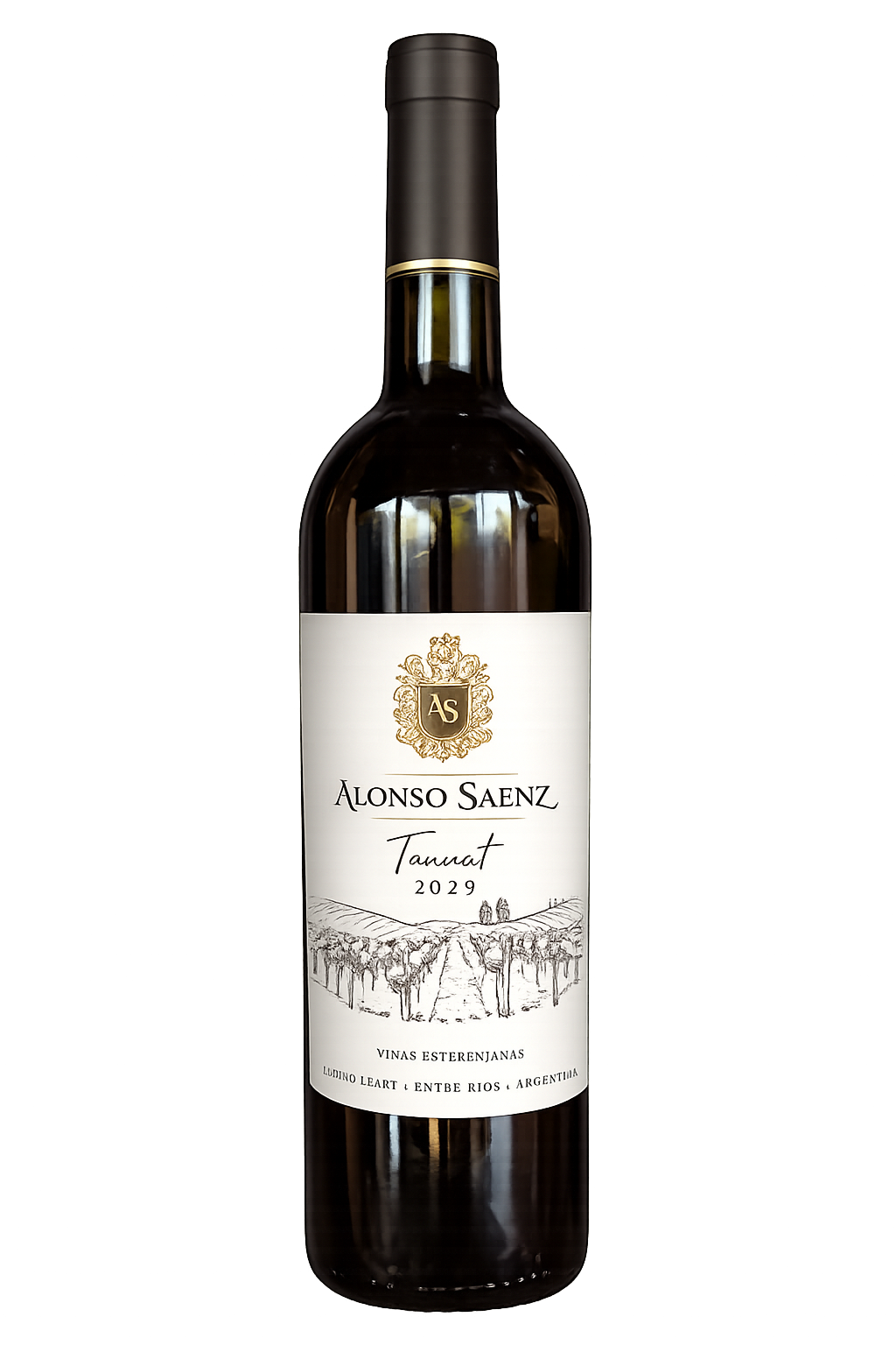 Vino Tannat de Bodega Alonso Sáenz